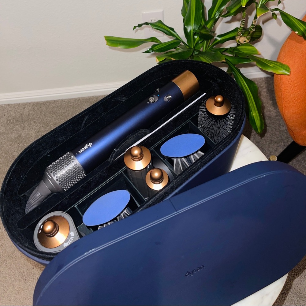 FREE SHIPPING Dyson Airwrap copper blue short barrels